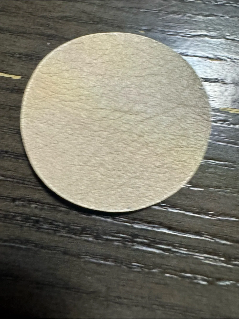 Brighton leather Neutral Beige and green for a necklace